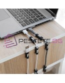 Самозалепващи щипки държачи за кабели